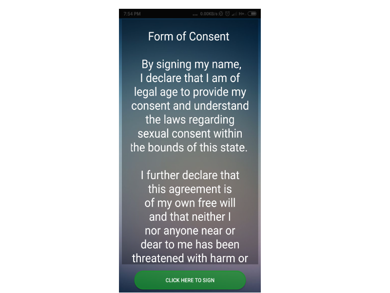 'Consent App' ... keep the proof of consent in sexual relationship | 'कन्सेन्ट अॅप'... परस्परसंमतीने शरीरसंबंध ठेवल्याचा ठेवा पुरावा; सोशल मीडियात चर्चेला उधाण