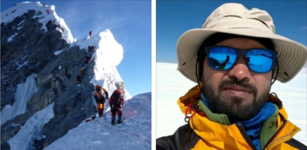 Pune's Jitendra Gaware's step on highest Everest mountain | पुण्याच्या शिरपेचात आणखी एक मानाचा तुरा ! मराठमोळ्या जितेंद्र गवारेचे 'एव्हरेस्ट'वर पाऊल