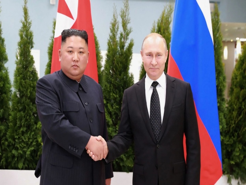 Russia-North Korea to come together; Putin says Russia and N Korea will expand bilateral relations | धोकादायक! रशिया-उत्तर कोरिया एकत्र येणार; पुतिन-किम जोंग उन हात मिळवणार