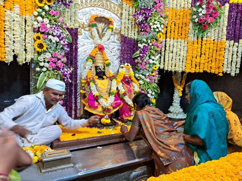 Mahapuja on the occasion of 338th palkhi ceremony of Sant Tukaram Maharaj | संत तुकाराम महाराजांच्या ३३८ वा पालखी सोहळ्यानिमित्त महापूजा 