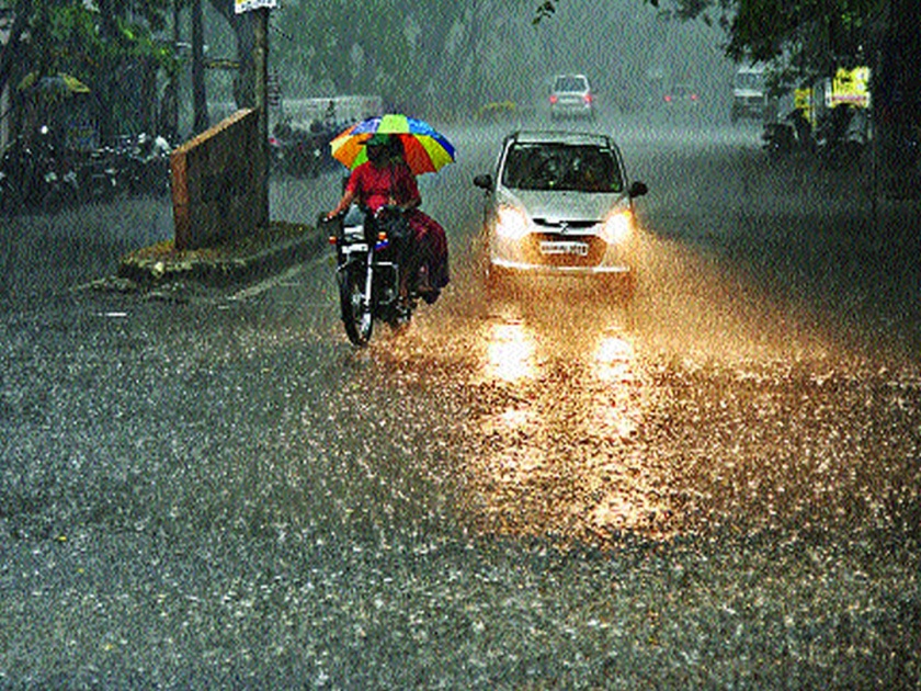 Heavy showers of pre-monsoon rains in the state | राज्यात मान्सूनपूर्व पावसाच्या जोरदार सरी
