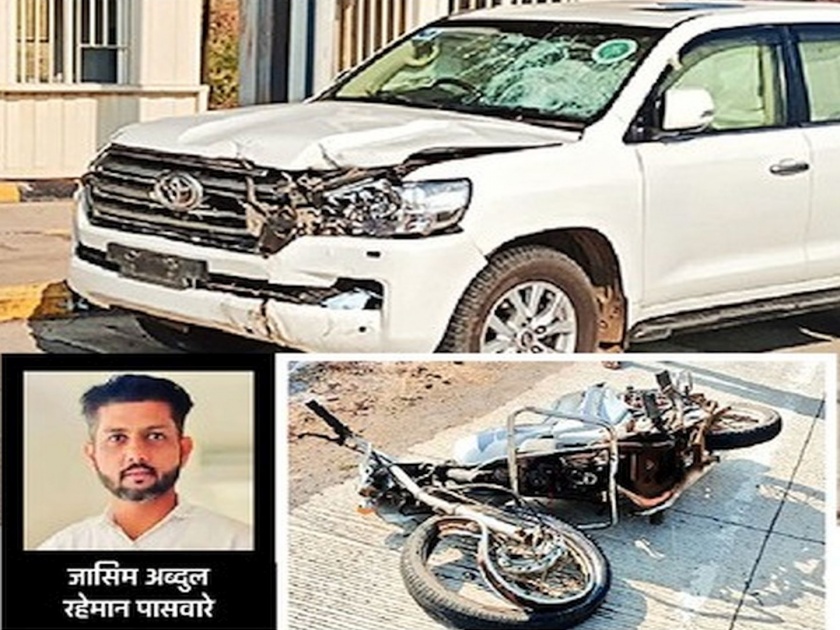 Shinde faction MLA's SUV enters wrong lane; Youth dies in collision | शिंदे गटाच्या आमदाराची एसयूव्ही चुकीच्या लेनमध्ये घुसली; धडकेत तरुणाचा मृत्यू