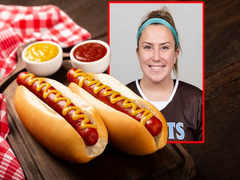 UNIVERSITY lacrosse star Madelyn Nicpon died on Sunday after choking during a hot dog eating contest | स्पर्धा नडली! हॉट डॉग खाताना कॉलेज तरुणीच्या घशात अडकला; श्वास कोंडल्याने जीव गमावला