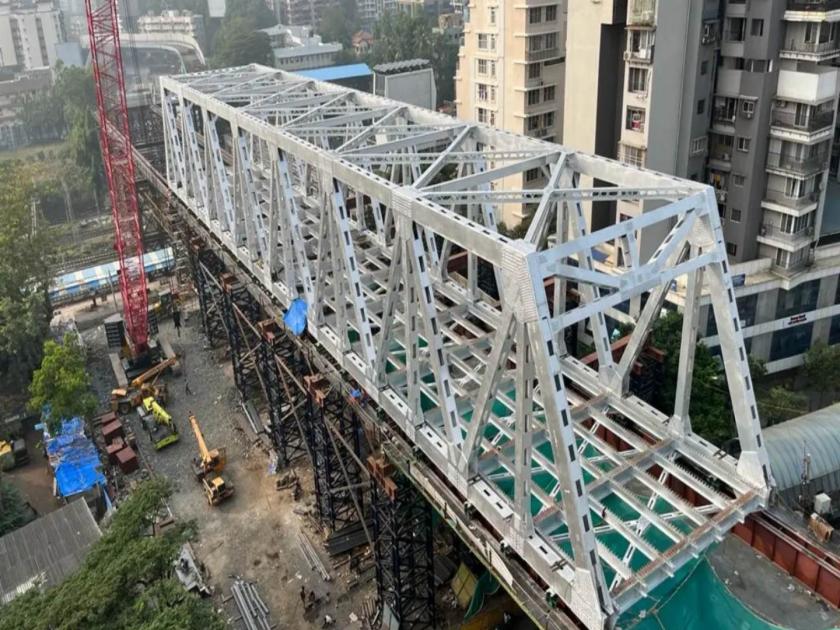 the second girder of andheri gokhale bridge will be installed by september 30 relief of citizens from traffic jams during rainy season | ‘गोखले’चा दुसरा गर्डर ३० सप्टेंबरपर्यंत बसवणार; पावसाळ्यात नागरिकांची वाहतूककोंडीतून सुटका