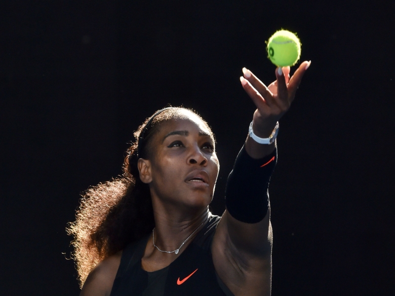 US Open Tennis: Serena's winning debut, Halep's shock defeat | यूएस ओपन टेनिस: सेरेनाची विजयी सलामी, हालेपचा धक्कादायक पराभव