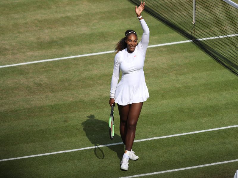 Wimbledon 2018: Supermom Serena rocks, ready to win the title | Wimbledon 2018 : सुपरमॉम सेरेनाची कमाल, जेतेपद पटकावण्यासाठी सज्ज