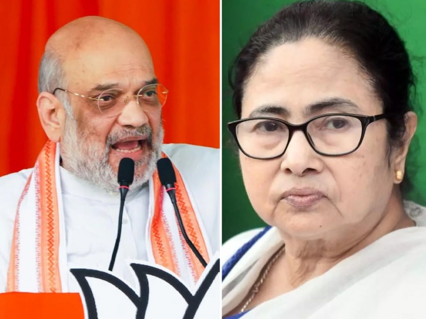 Lok Sabha Elections 2024 vote for bjp we will hang mamata banerjees goons upside down says amit shah | Amit Shah : "भाजपाला मत द्या, ममता बॅनर्जींच्या गुंडांना उलटं लटकवू"; अमित शाह यांचा हल्लाबोल