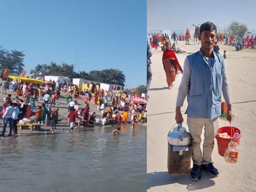 Employment in Ayodhya due to Shri Ram Temple; The laborers from the APMC market returned to the village | श्रीराम मंदिरामुळे अयोध्येत रोजगार; APMC मार्केटमधील मजूर पुन्हा गावाकडे परतले
