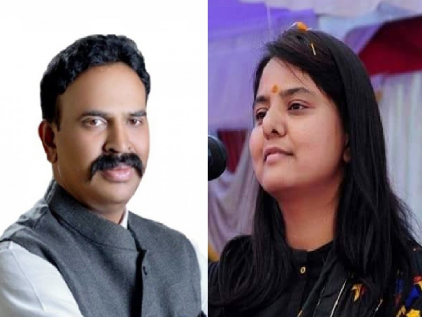 Nationalist Congress Sharad Pawar party's young state president Sakshana Salgar criticizes Ranjitsinh Nimbalkar | रणजितसिंह निंबाळकर यांची गत ‘दीड दिसात अन् कोल्ह उसात’ सारखी; सक्षणा सलगर यांची टीका