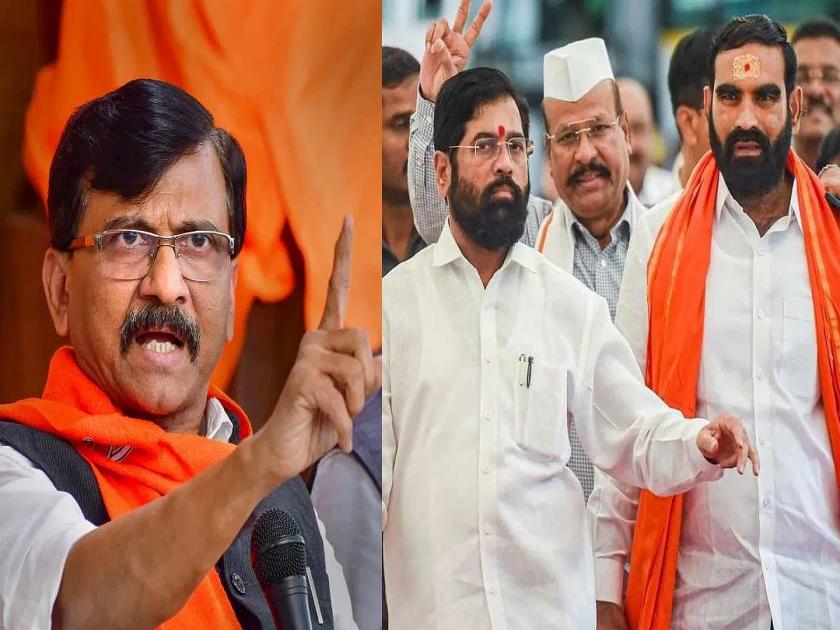 Lok Sabha Elections - After June 4, Eknath Shinde will either go to jail or tadipar, warns Sanjay Raut | ४ जूननंतर एकनाथ शिंदे तुरुंगात जातील किंवा तडीपार होतील; संजय राऊतांचा इशारा