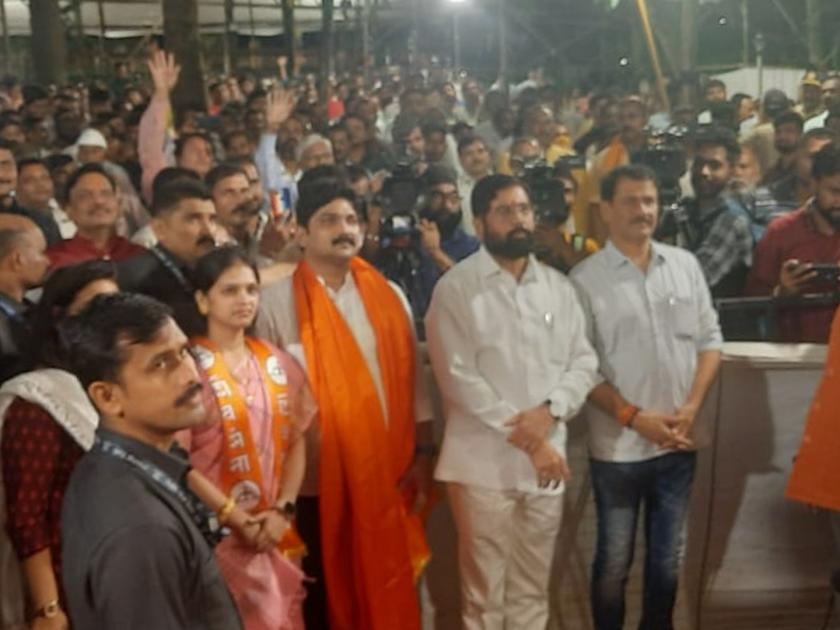 Setback for Mumbai NCP as Former corporator Dhanshree Bharadkar enters into Shinde group | राष्ट्रवादी काँग्रेसला धक्का! माजी नगरसेविका धनश्री भरडकर यांचा शिंदे गटात प्रवेश