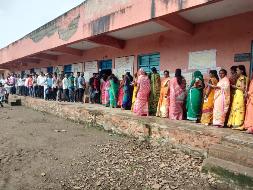 Shirola Vidhan Sabha constituency polls till 8 am | Maharashtra Election 2019 : शिरोळ विधानसभा मतदारसंघात पाच वाजेपर्यंत ६७.३८ % मतदान