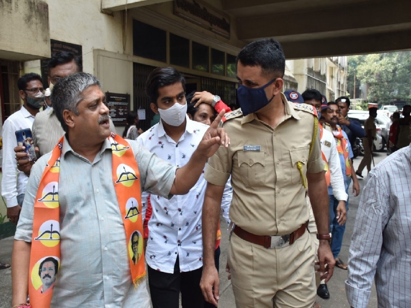 Maharashtra Bandh: Attempt to shut down KDMC; Clashes between Shiv Sena workers and police | Maharashtra Bandh: KDMC चे कामकाज बंद पाडण्याचा प्रयत्न; शिवसैनिक आणि पोलिसांमध्ये वादंग
