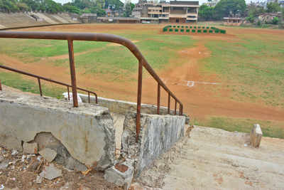 Shivaji Stadium: Take a meeting about disturbed, demand for sportspersons: Appeal to the district collectors | शिवाजी स्टेडियम दुरवस्थेबाबत बैठक घ्या, क्रीडाप्रेमींची मागणी : जिल्हाधिकाऱ्यांना आवाहन