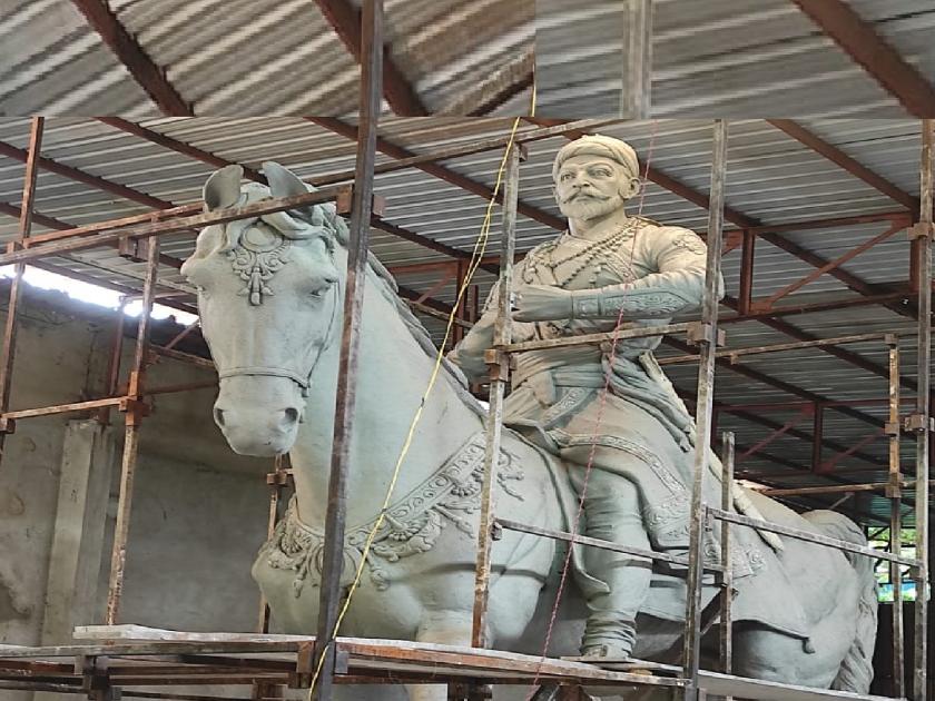 The tallest equestrian statue of Shiva in the country will be erected in Kolhapur district | सर्वात उंच अश्वारूढ शिवपुतळा कोल्हापूर जिल्ह्यात 'या' गावात उभारण्यात येणार, लोकवर्गणीतून होणार प्रतिष्ठापना