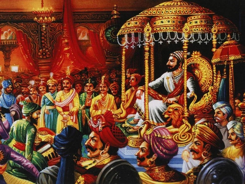 shivrajyabhishek sohala 2023 and every day Chhatrapati Shivarai appeared adorned on the throne | "...अन् प्रतिदिन राजसिंहासनावर शोभून दिसे छत्रपती शिवराय"