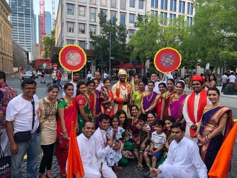 The awakening of Indianism in Germany, celebration of Marathi culture! | जर्मनीत भारतीयत्वाचा जागर, मराठी संस्कृतीचा गजर!