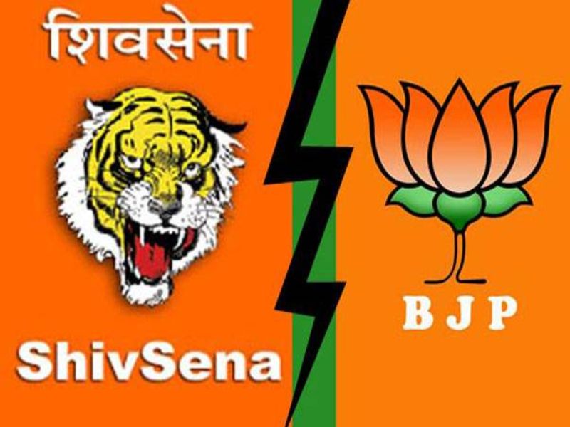 The war of words between Shiv Sena and BJP intensified, Challenge each other | तोडफोड ते थपडा अन् झापडा, शिवसेना-भाजपात शाब्दिक राडा