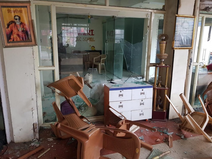 Internal dispute erupts in Shiv Sena; Shivsainiks vandalized the office of the corporator | शिवसेनेतील अंतर्गत वाद पेटला; शिवसैनिकांनीच नगरसेवकाच्या कार्यालयाची केली तोडफोड 