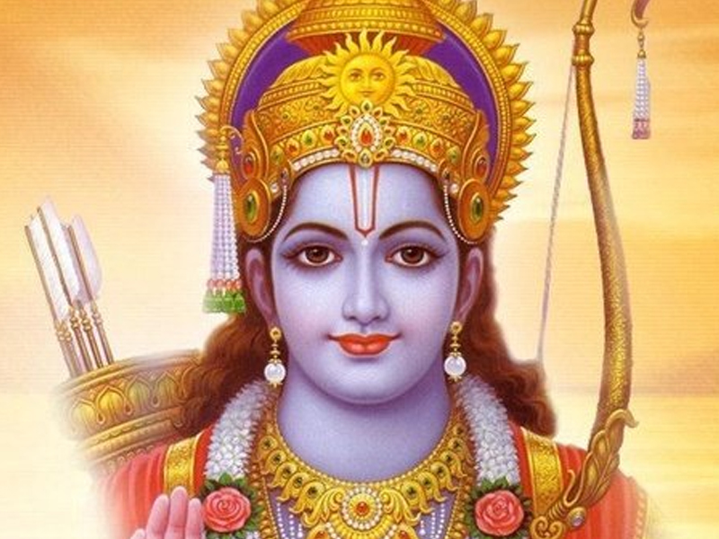 Ram jnamla ga sakhe, ram was born ...! | श्रीरामाच्या जन्माची अन् वाल्मिकीरचित रामायणाच्या निर्मितीची गोष्ट