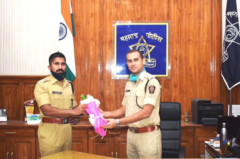Superintendent of Police G. Sridhar took charge of his office | पोलीस अधीक्षक जी. श्रीधर यांनी पदभार स्वीकारला