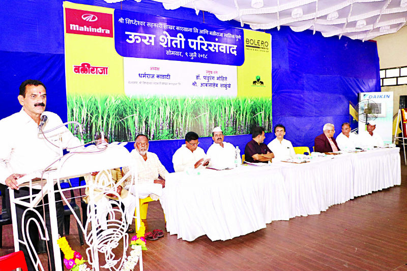 Use natural fertilizers for sugarcane farming; Agriculture expert in the seminar at Siddheshwar factory | ऊस शेतीसाठी नैसर्गिक खते वापरा ; सिद्धेश्वर कारखान्यातील परिसंवादात कृषी तज्ज्ञांचा सल्ला