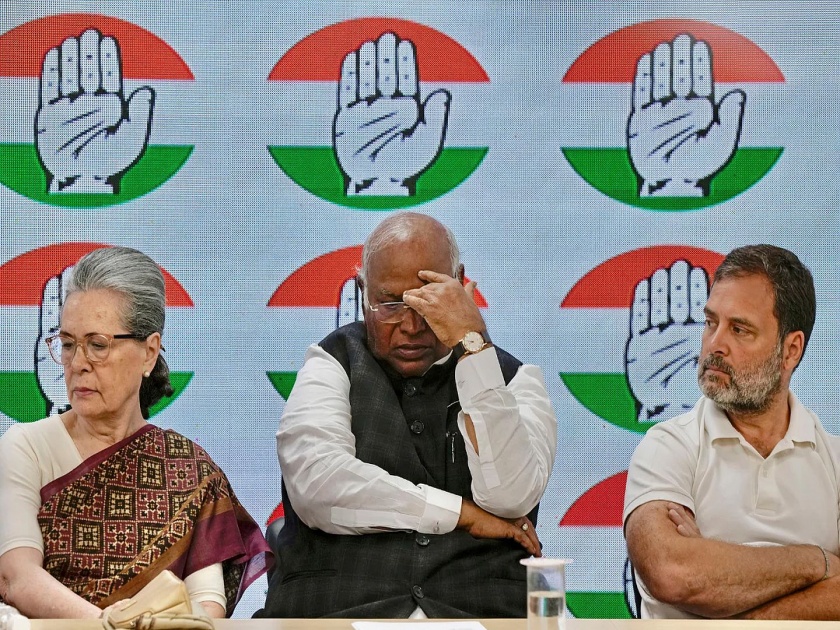 Special Article - For the first time in the Lok Sabha elections, Congress is contesting less than 330 seats, it is impossible to get elected on its own | ना नेता, ना नीती, ना नारा! काँग्रेसचा नन्नाचा पाढा?; स्वबळावर बहुमत मिळवणं अशक्य