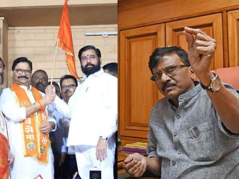 Thackeray Group MP Sanjay Raut has reacted to Ravindra Waikar's entry into the party. | 'रवींद्र वायकर वॉशिंग मशीनमध्ये गेले, माणसाने हिंमत दाखवायची असते'; राऊतांचा हल्लाबोल