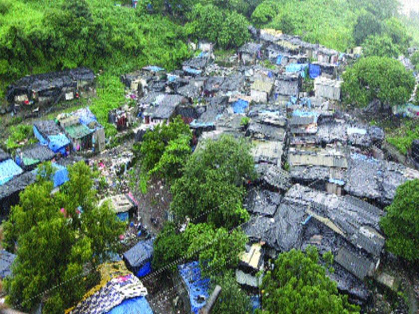 Administration failures to remove unauthorized slums in Navi Mumbai | नवी मुंबईतील अनधिकृत झोपड्या हटवण्यात प्रशासन अपयशी