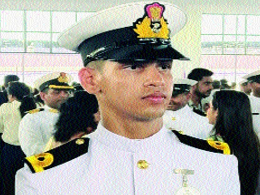 Appointment of Lieutenant of Pali Samarth Limaye in Indian Navy | पालीच्या समर्थ लिमयेची भारतीय नौदलात सब लेफ्टनंटपदी नियुक्ती