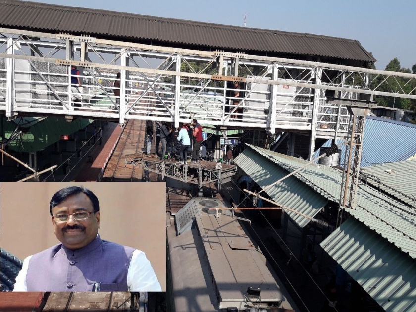 10 crores each for renovation of Ballarpur, Chandrapur railway station; Sudhir Mungantiwar, ballarpur railway bridge accident | बल्लारपूर, चंद्रपूर रेल्वेस्थानकाच्या नूतनीकरणासाठी प्रत्येकी दहा कोटी