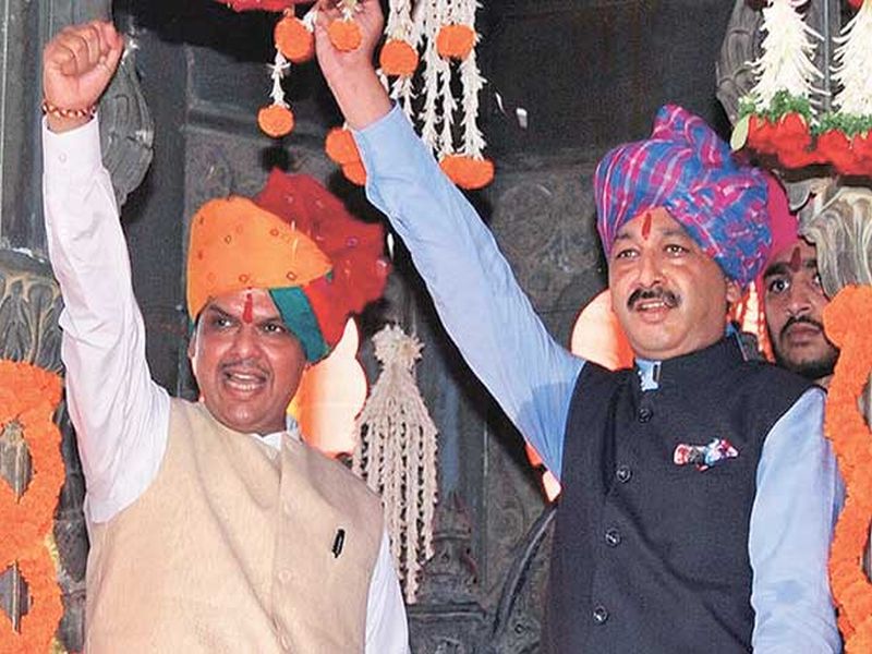 'No one is as good as the BJP government has done for Shivaji Maharaj' | 'भाजपा सरकारनं शिवाजी महाराजांसाठी जेवढं केलं तेवढ कुणीच नाही'