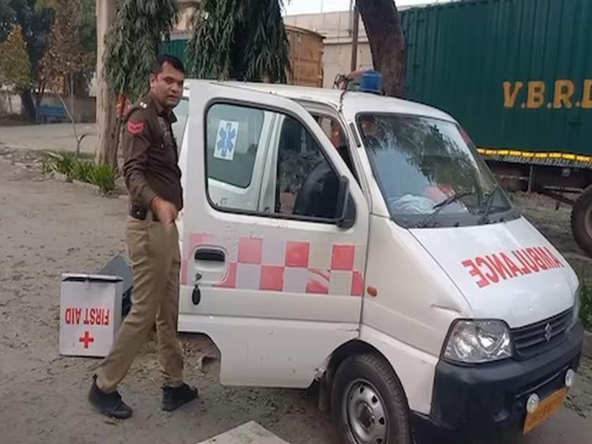 The patient was not in the ambulance, so what happened? The police were speechless seeing that the supply was going to be 1100 km long | रुग्णवाहिकेत नव्हता रुग्ण, मग होतं काय? पाहून पोलीस अवाक्, ११०० किमी लांब होणार होती सप्लाय  
