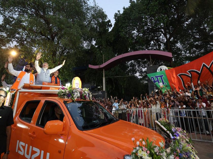 loksabha Election - Narendra Modi road show dangerous for Mahayuti candidates; Sharad Pawar NCP claim | मोदींचा रोड शो महायुतीच्या उमेदवारांसाठी धोकादायक; शरद पवारांच्या NCP चा दावा