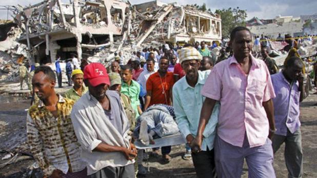 The most powerful explosion ever happened in Somalia; 276 people died | सोमालियात झाला आत्तापर्यंतचा सर्वात शक्तीशाली स्फोट; 276 लोकांचा मृत्यू
