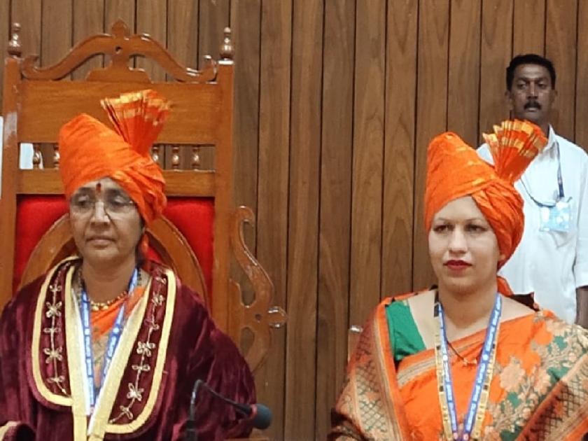 Shobha Somana as Mayor of Belgaum Municipal Corporation, Reshma Patil as Deputy Mayor, For the first time, Marathi speaking women have been selected by BJP | बेळगाव महापालिकेच्या महापौरपदी शोभा सोमणा, रेश्मा पाटील उपमहापौर; भाजपकडून पहिल्यांदाच मराठी भाषिक महिलांची निवड 