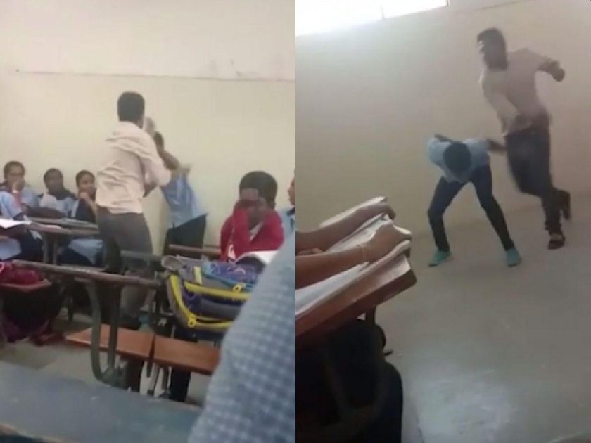 The teacher beaten student due to not complete his homework; The unfortunate death of student | होमवर्क न केल्यानं शिक्षकानं लाथाबुक्क्यांनी मारलं; सातवीच्या विद्यार्थ्याचा दुर्दैवी मृत्यू
