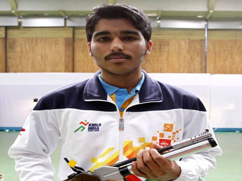  Saurabh Choudhary won gold medal | सौरभ चौधरीचा आशियाई एअरगन स्पर्धेत सुवर्णवेध