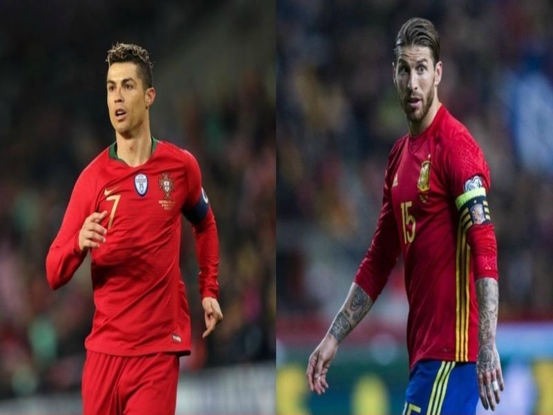 FIFA World Cup 2018: Portugal and Spain competing in fifa football wc | FIFA World Cup 2018 : शेजारी-शेजारी भीडणार, पोर्तुगाल आणि स्पेन यांच्याच चुरशीच्या लढतीची अपेक्षा
