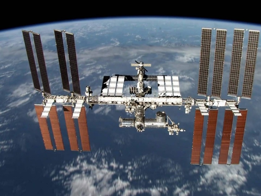 The six-minute International Space Station in the space of Kolhapur | कोल्हापूरच्या अवकाशात होते सहा मिनिटे आंतरराष्ट्रीय अवकाश स्थानक