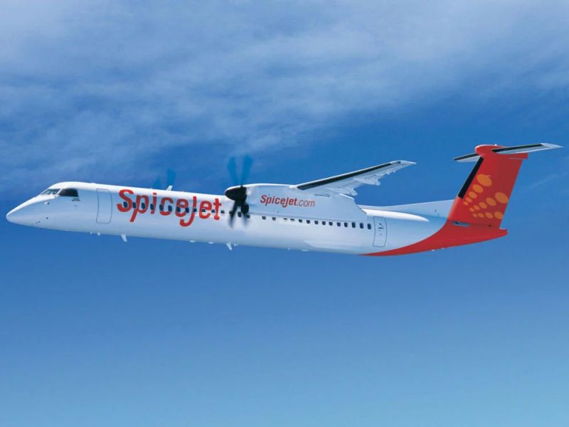 Delay due to cancellation of SpiceJet flight, due to delayed passengers | स्पाइसजेटचे उड्डाण रद्द होण्यासह झालेल्या विलंबामुळे प्रवासी संतप्त