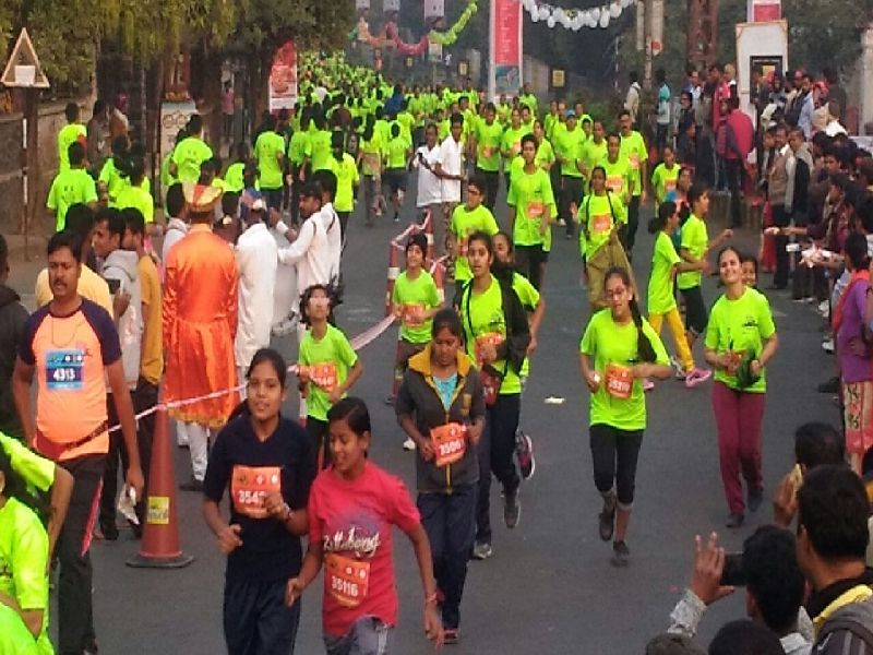  Manorama Solapur Marathon Tournament in Solapur | सोलापूरमध्ये मनोरमा सोलापूर मॅरेथॉन स्पर्धा