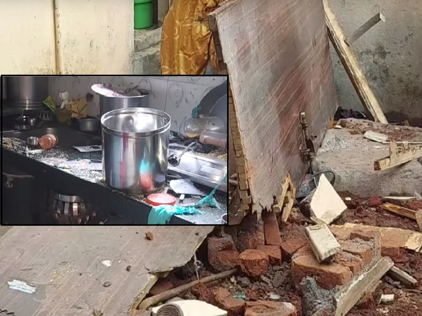 Cylinder blast in Ichalkaranji, one woman injured | इचलकरंजीत सिलिंडरचा स्फोट, एक महिला जखमी