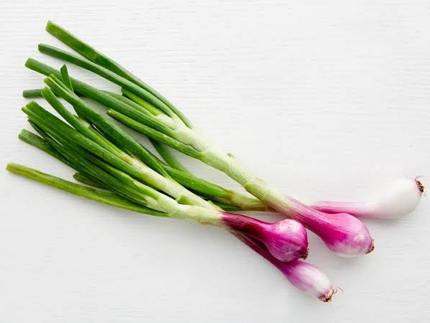Spring onion benefits for body and health | अनेक गंभीर आजारांचा धोका टाळायचा असेल तर नियमित खा कांद्याची पात, फायदे वाचून व्हाल अवाक्...