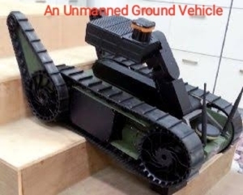 Unmanned vehicles surveying enemy positions | शत्रूच्या स्थितीचा आढावा घेणारे मानवरहित वाहन