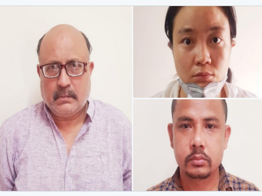 Woman and man arrested with one journalist for spying for China in new delhi | चीनसाठी हेरगिरी करणाऱ्या पत्रकारासह महिला आणि पुरुषास अटक