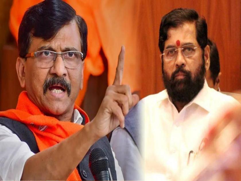 Thackeray faction MP Sanjay Raut criticized BJP and Eknath Shinde | डुप्लिकेट शिवसेनेचा नेता कोण हे सांगावे; संजय राऊतांचा एकनाथ शिंदेंवर हल्लाबोल