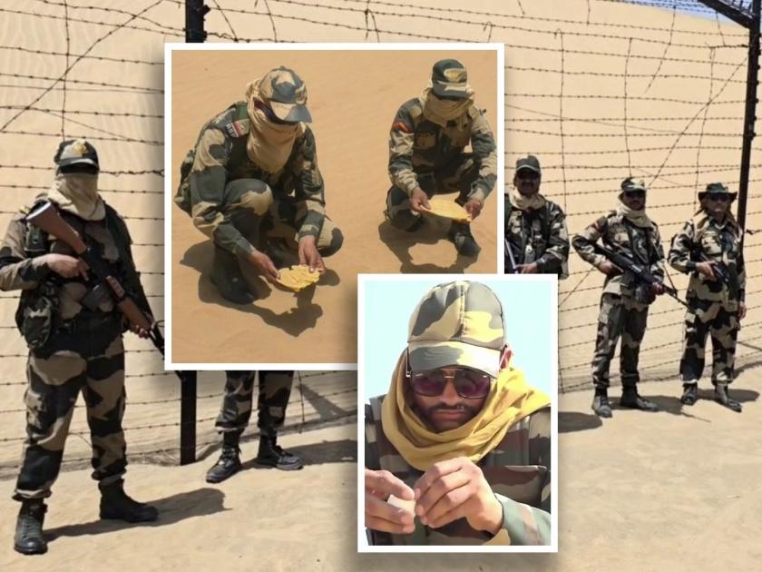 severe-heatwave-in-rajasthan-bsf-soldiers-deployed-at-jaisalmer-india-pakistan-border-temperature-on-55-degree | राजस्थानमध्ये भीषण गरमी; भारत-पाक बॉर्डरवर 55 डिग्री तापमानात BSF जवानांची देशसेवा...