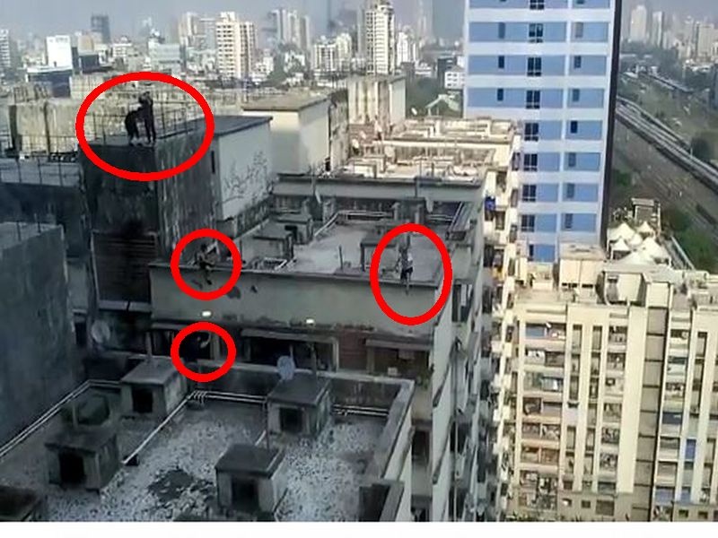 Video: Fiancé stunts in foreign citizens of Mumbai | Video : परदेशी नागरिकांचा मुंबईत जीवघेणा स्टंट