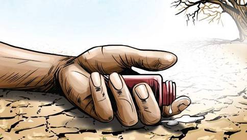 Two farmers suicide in Washim district! | वाशिम जिल्ह्यात दोन शेतकर्‍यांच्या आत्महत्या!